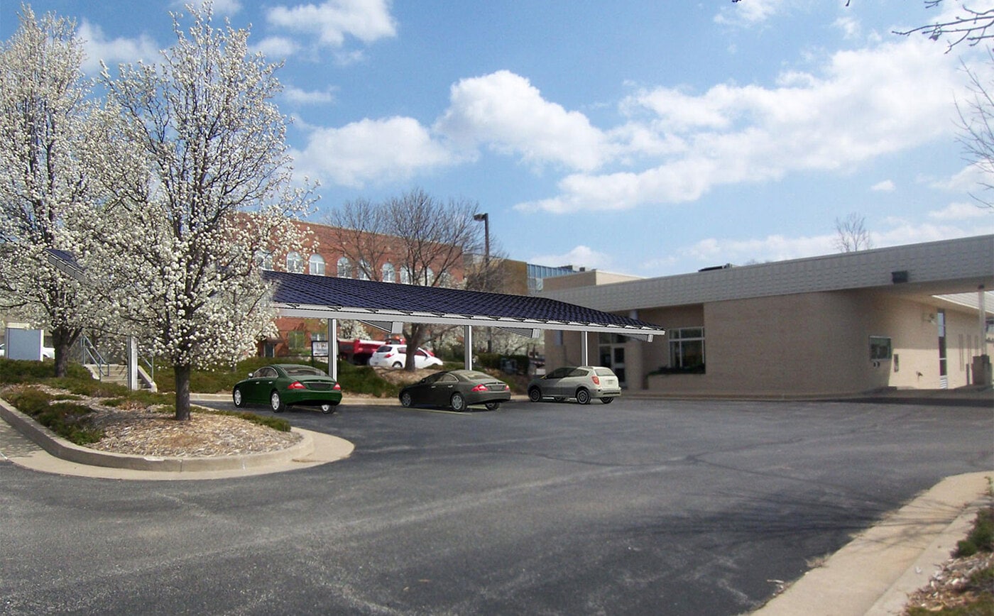 Home Savings Bank Solar Carport